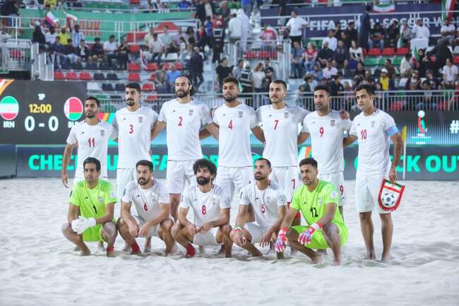 پایان کار تیم ملی فوتبال ساحلی در جام جهانی از نگاه لنز دوربین