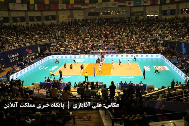 تصاویر | روز سوم والیبال قهرمانی مردان آسیا ۲۰۲۳