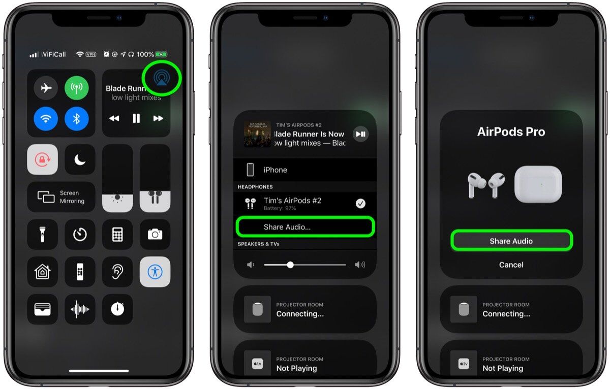 Audio Sharing