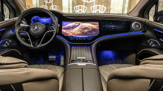 مرسدس بنز لوکس EQS SUV Maybach معرفی شد
