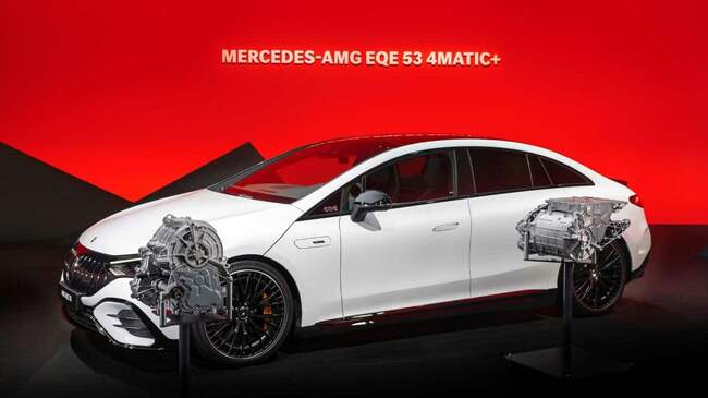 مرسدس بنز دومین خودروی برقی AMG را معرفی کرد