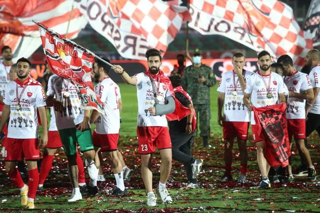 تصاویر | جشن پنجمین قهرمانی متوالی پرسپولیس در لیگ برتر