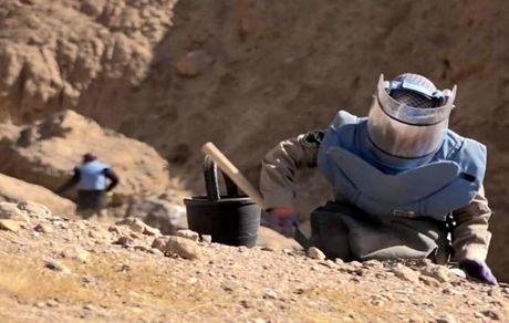 ۷۹۲ هزار مین در افغانستان پاکسازی شد