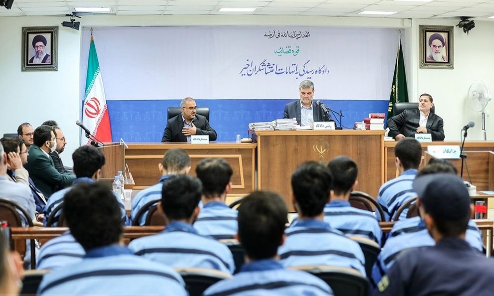 محاکمه متهمان ناآرامی‌های اخیر در تهران