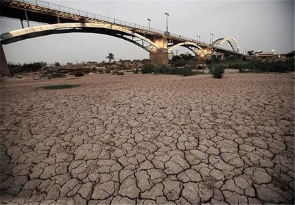 خشک شدن دو تالاب در استان خوزستان