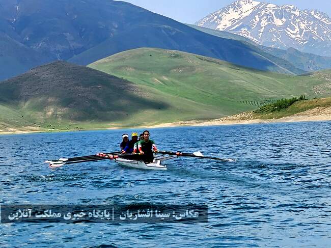 ششمین اردوی تیم ملی روئینگ بانوان در حال برگزاریست / تصاویر