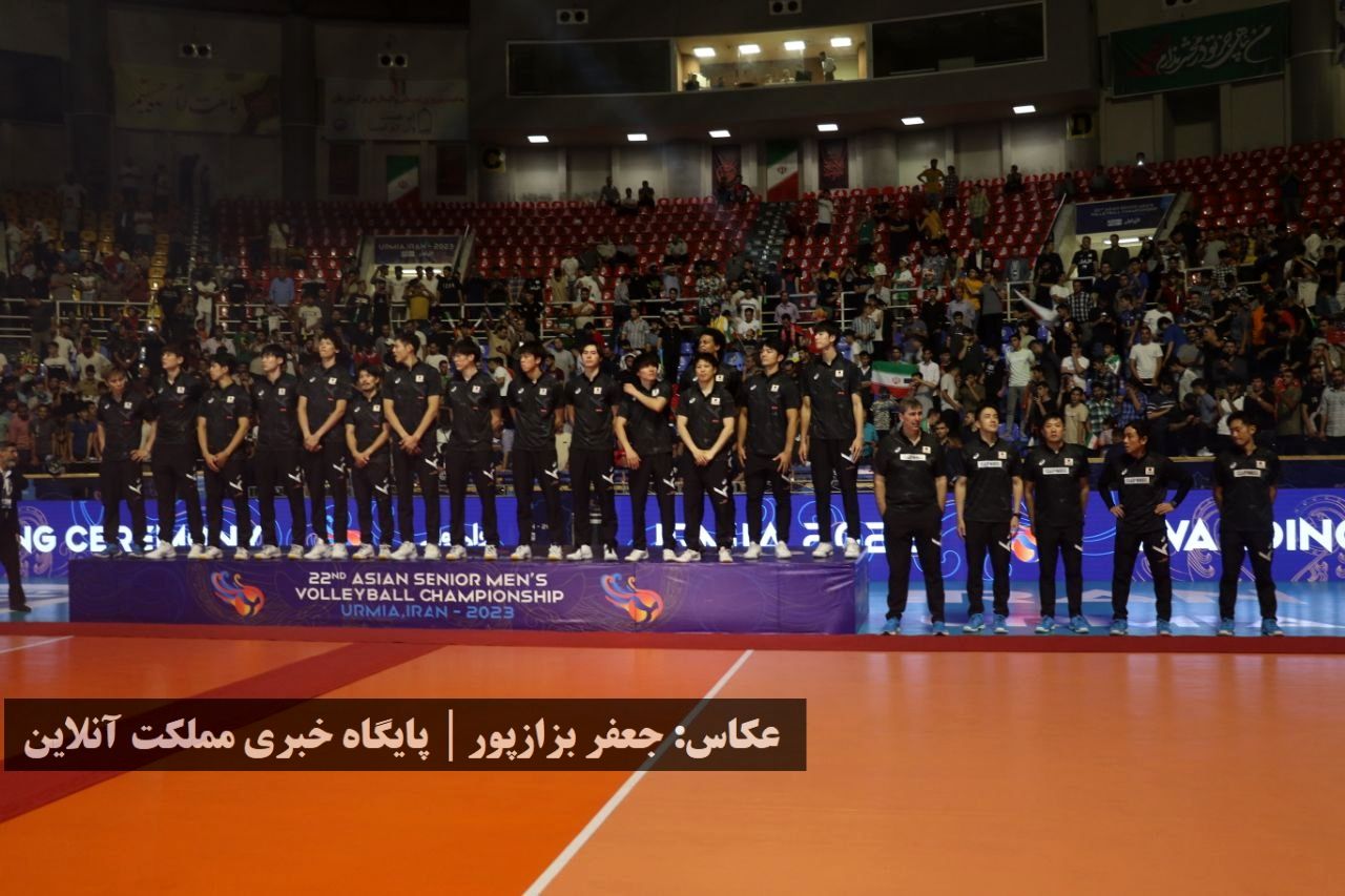 فینال و مراسم اختتامیه والیبال قهرمانی مردان آسیا در ارومیه / تصاویر
