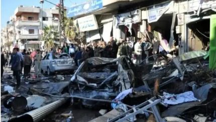انفجار مهیب در حلب سوریه