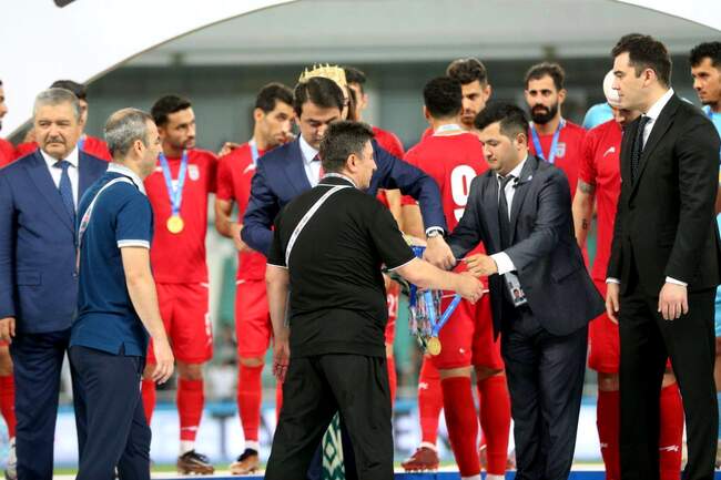 قهرمانی تیم ملی ایران در تورنمنت کافا از دید دوربین