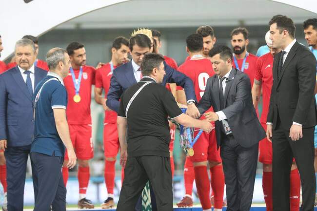 قهرمانی تیم ملی ایران در تورنمنت کافا از دید دوربین