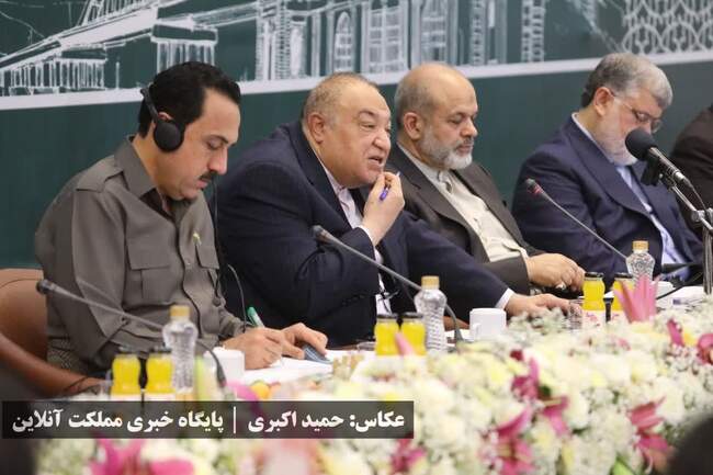نخستین نشست استانداران هم مرز جمهوری اسلامی ایران و اقلیم کردستان عر