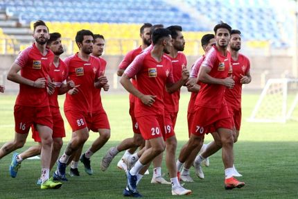 پرسپولیس پس از دو روز استراحت تمرین کرد