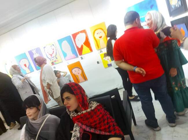 فردا آخرین روز نمایشگاه گروهی نقاشی پرواز با رنگها