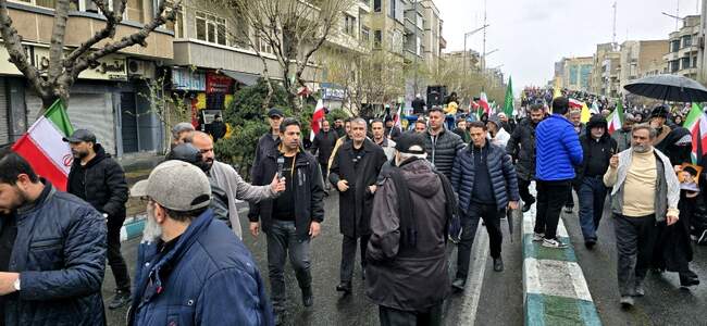 تصاویری از راهپیمایی روز قدس ۱۴۰۴ در سراسر کشور