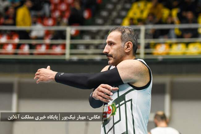 لیگ برتر والیبال: تصاویری از قدرت‌نمایی شهرداری ارومیه مقابل طبیعت �
