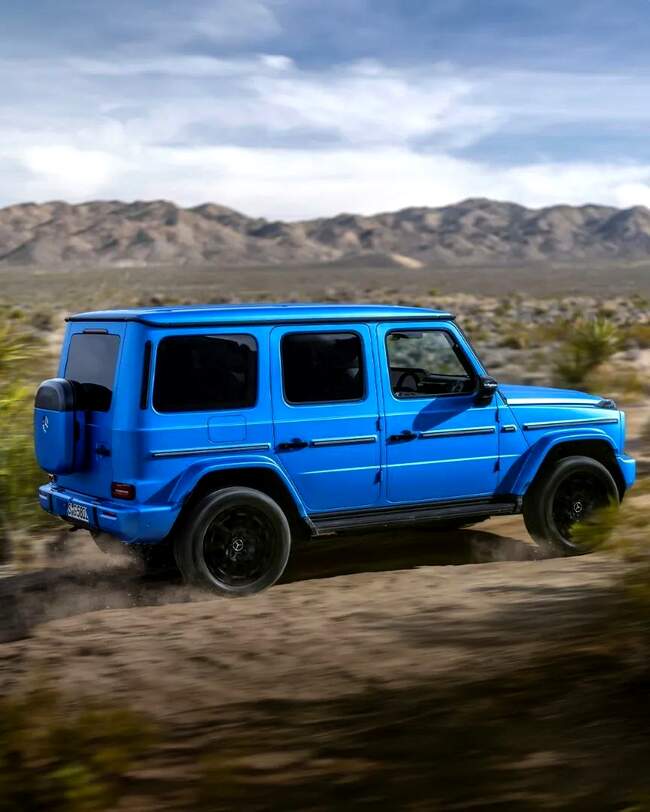 رونمایی از نسخه فول الکتریک G-Class مرسدس بنز در چین