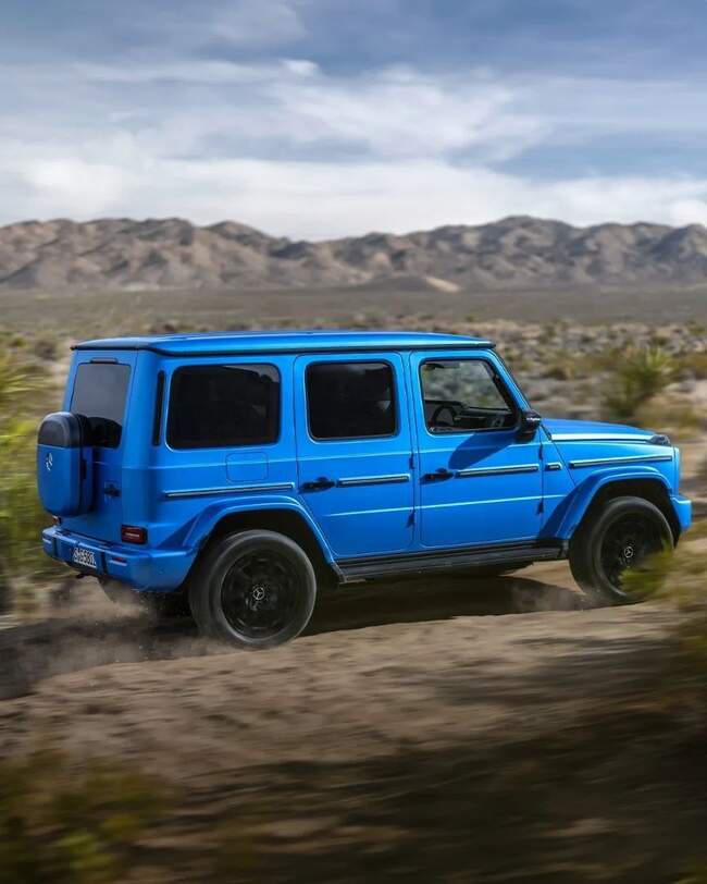 رونمایی از نسخه فول الکتریک G-Class مرسدس بنز در چین