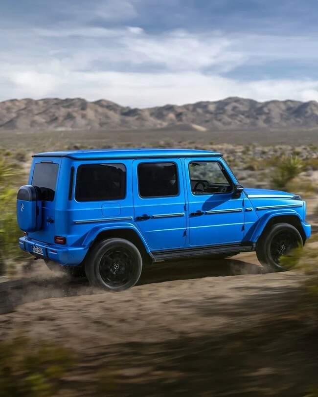 رونمایی از نسخه فول الکتریک G-Class مرسدس بنز در چین