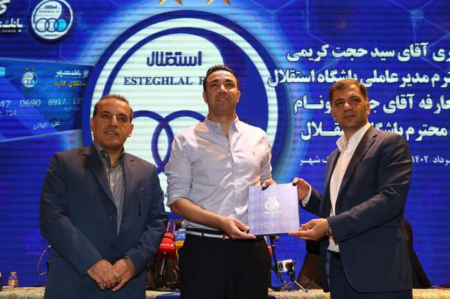 قرارداد جواد نکونام به عنوان سرمربی جدید استقلال امضا شد
