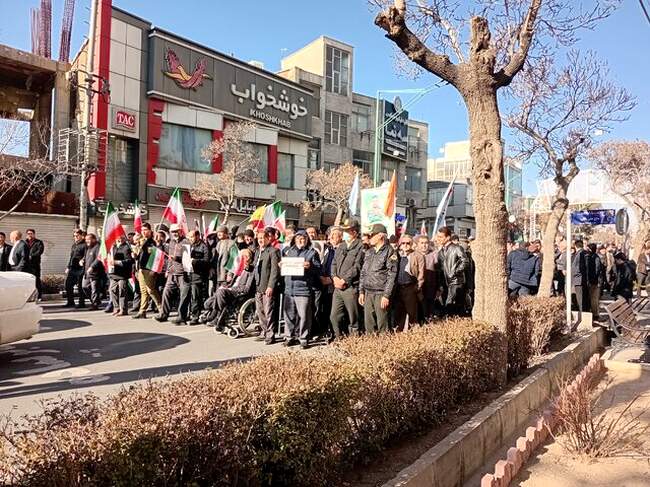 گزارش راهپیمایی سراسری مردم ایران در واکنش به اتفاقات اخیر + تصاویر