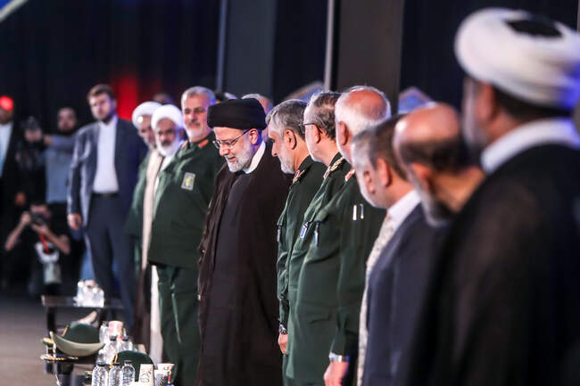 تصاویری از رونمایی موشک راهبردی هایپرسونیک فتاح