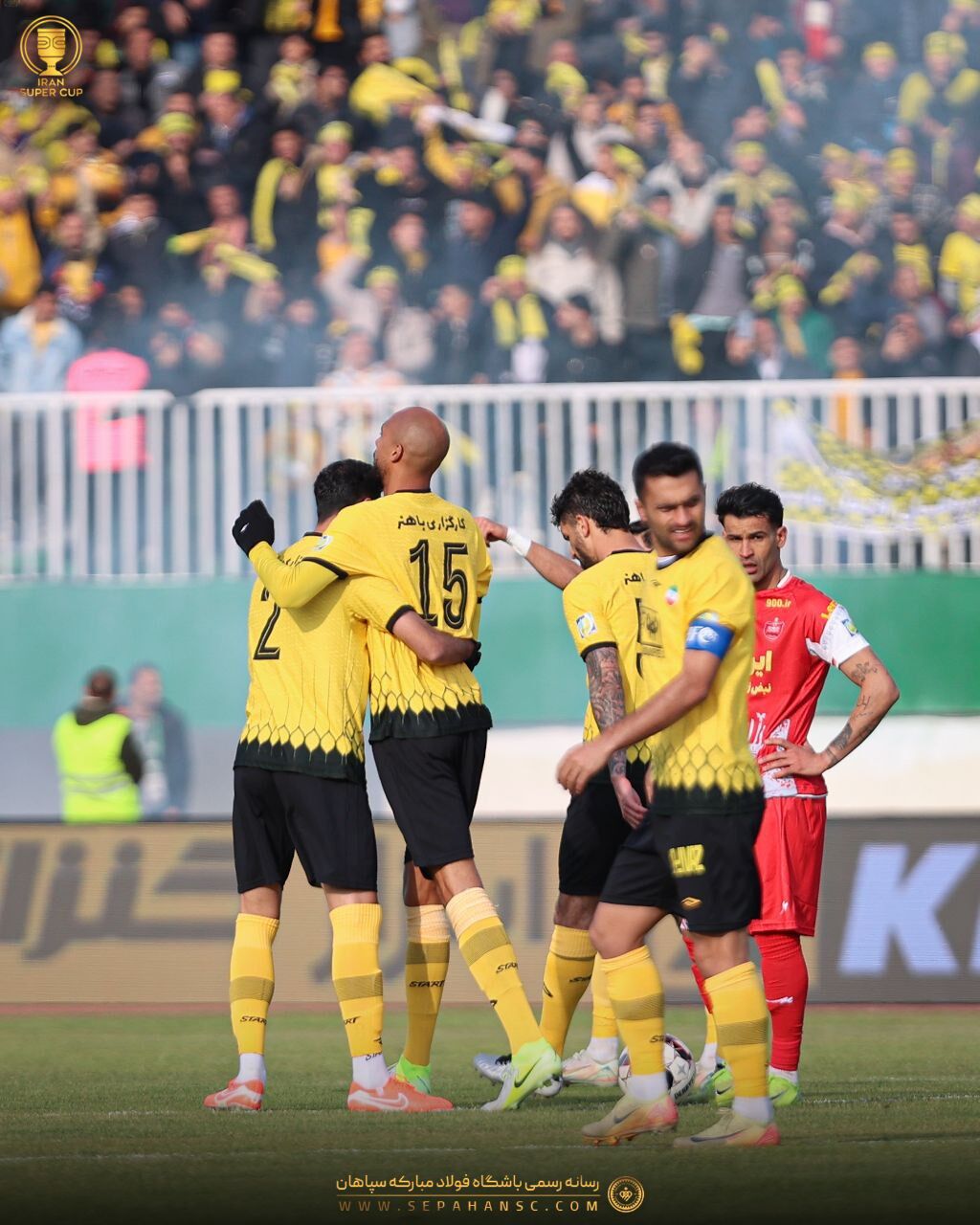 سپاهان برنده بازی سوپرجام مقابل پرسپولیس شد / تصاویر