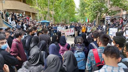 روایت ایسنا از تجمع دانشجویان در دانشگاه‌های تهران