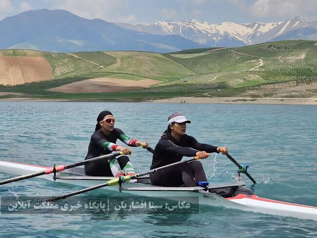 ششمین اردوی تیم ملی روئینگ بانوان در حال برگزاریست / تصاویر
