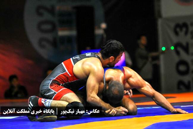 کشتی آزاد جام تختی در ارومیه از لنز دوربین