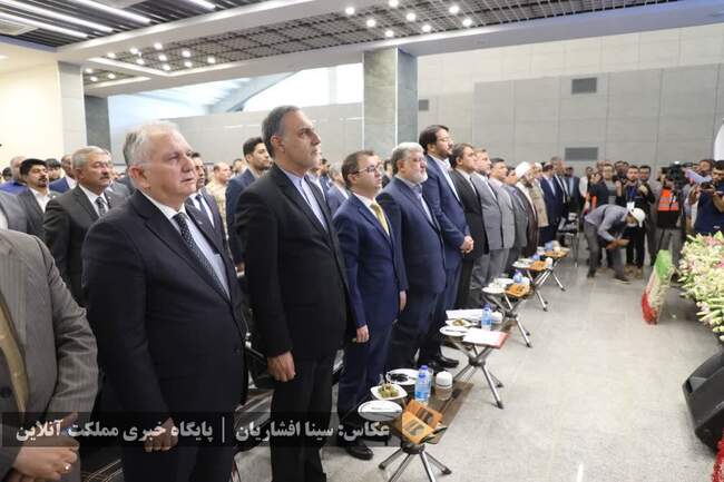 افتتاح فاز نخست پایانه مرزی رازی خوی