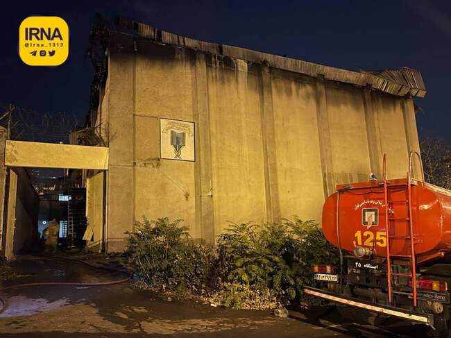 اولین تصاویر بعد از حادثه دیشب از زندان اوین منتشر شد