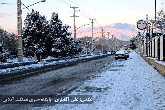 ارومیه سفیدپوش شد | تصاویر