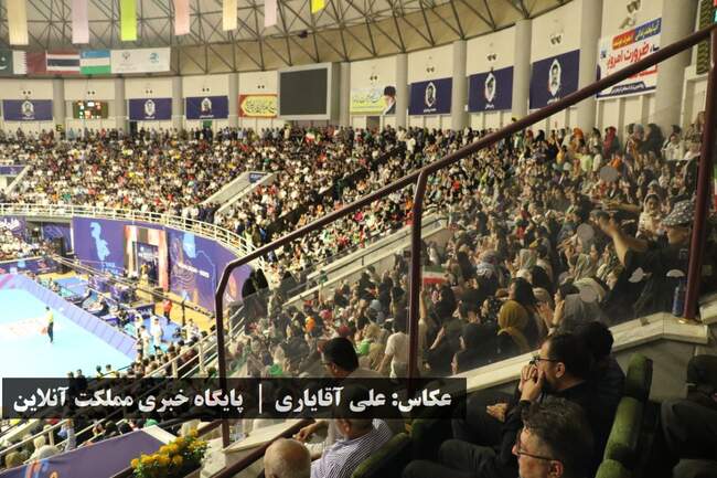 تصاویر | روز سوم والیبال قهرمانی مردان آسیا ۲۰۲۳