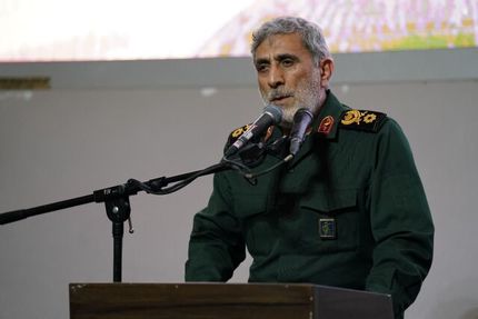 پیام فرمانده نیروی قدس سپاه پاسداران به فرمانده گردان‌های القسام