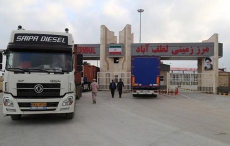 با موافقت ترکمنستان، ترانزیت کالا از مرز لطف آباد خراسان رضوی از سر گرفته می‌شود