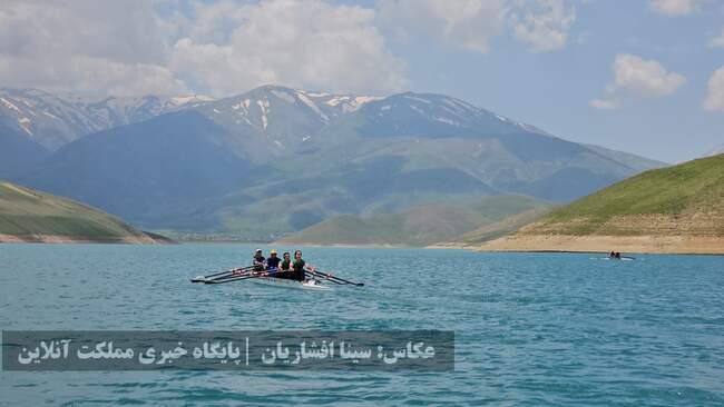 ششمین اردوی تیم ملی روئینگ بانوان در حال برگزاریست / تصاویر