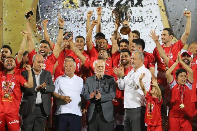 تصاویر جشن قهرمانی پرسپولیس