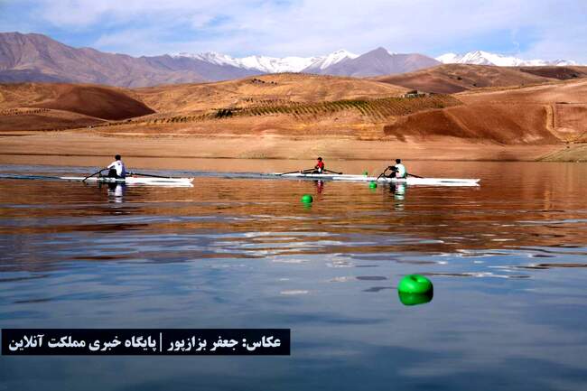 مسابقات روئینگ المپیاد استعدادهای برتر پسران کشور از لنز دوربین