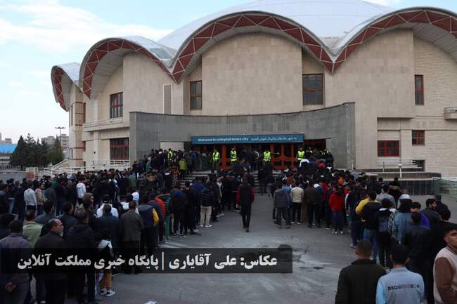 ال‌کلاسیکو والیبال ایران از نگاه دوربین
