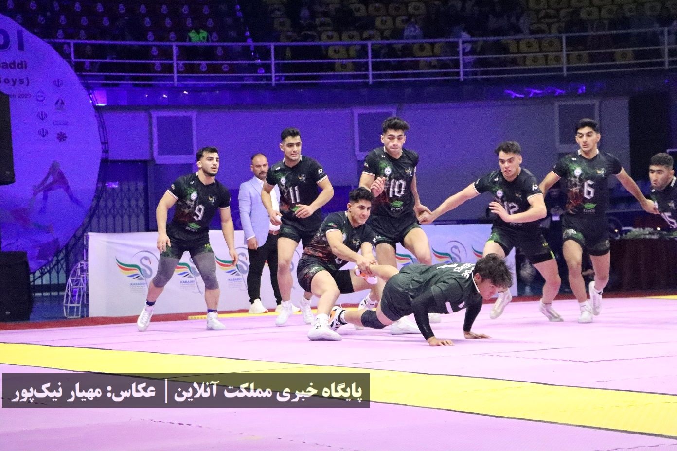افتتاحیه مسابقات کبدی قهرمانی جوانان جهان در ارومیه