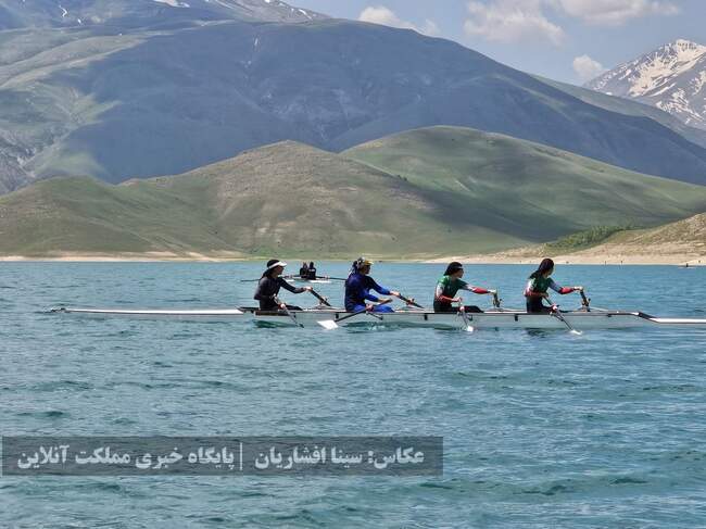 ششمین اردوی تیم ملی روئینگ بانوان در حال برگزاریست / تصاویر
