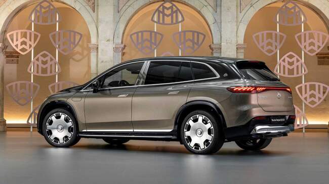 مرسدس بنز لوکس EQS SUV Maybach معرفی شد