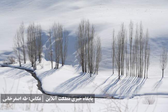 ارومیه زیر پوست برف