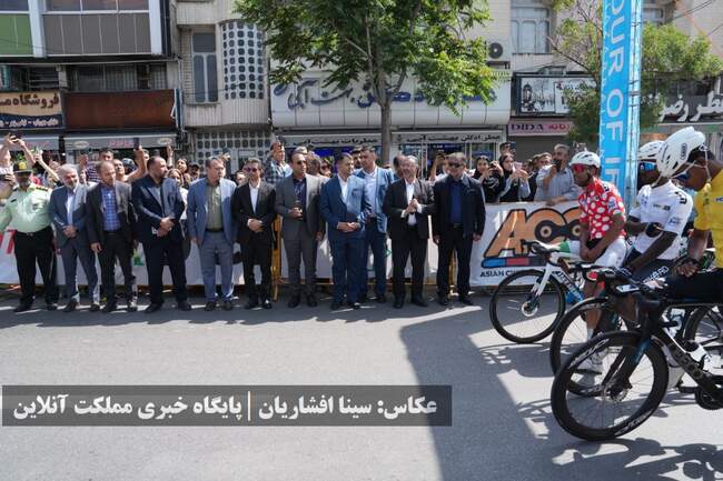 تصاویری از آغاز دور دوم سی و هفتمین دور تور دوچرخه سواری ایران آذربای