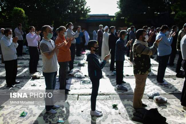 نماز عید فطر ۱۴۰۰ در نقاط مختلف کشور