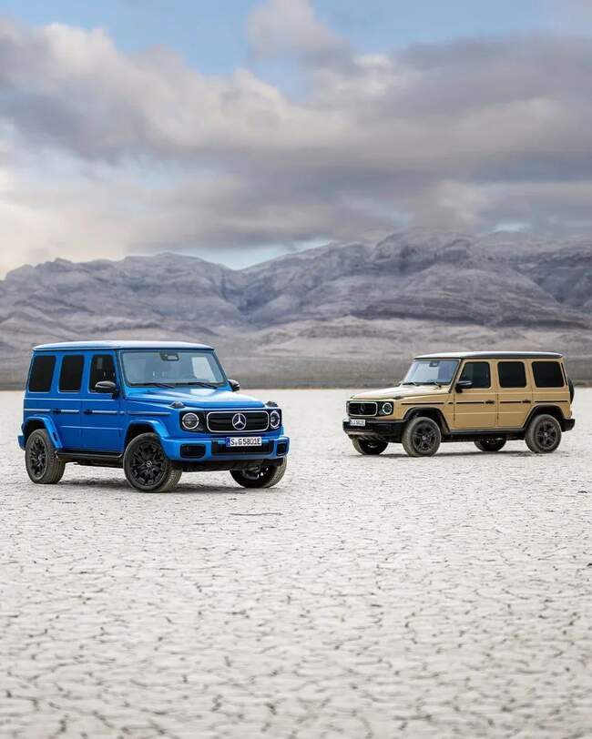 رونمایی از نسخه فول الکتریک G-Class مرسدس بنز در چین