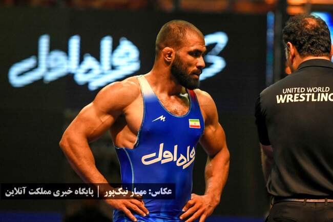 کشتی آزاد جام تختی در ارومیه از لنز دوربین