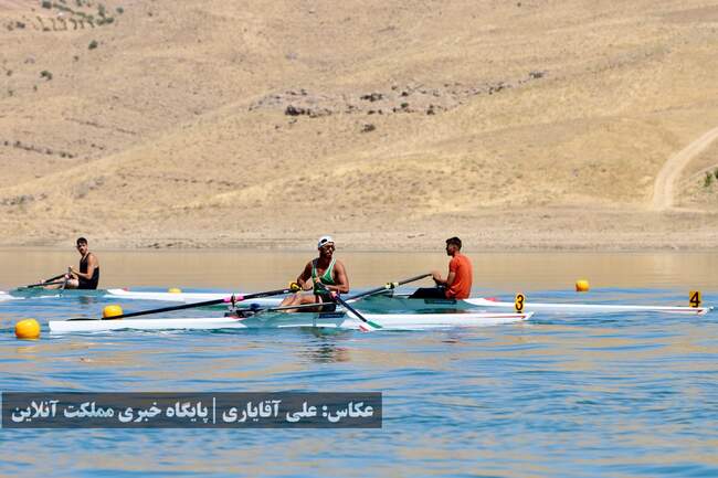 تصاویر | اولین دوره مسابقات روئینگ قهرمانی کشور پسران به میزبانی ارو�
