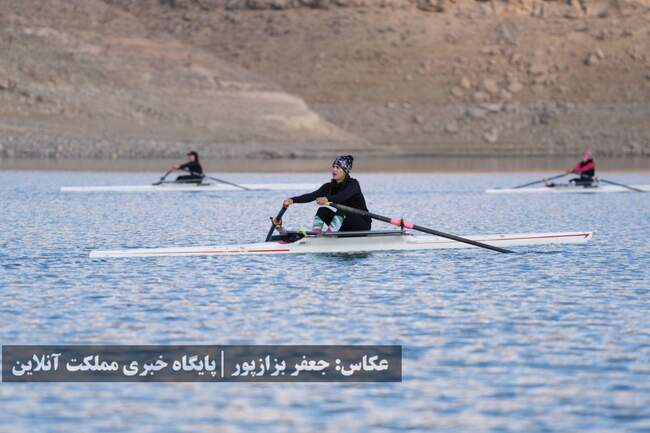 اولین اردوی تیم‌های ملی روئینگ آقایان و بانوان برگزار شد