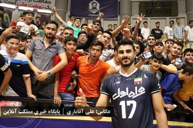 روز چهارم والیبال قهرمانی مردانی آسیا: برد راحت ایران مقابل پاکستان  